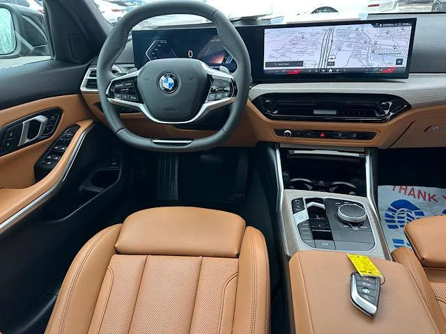 Certified Used 2025 Black Sapphire Metallic BMW 330i xDrive image 22