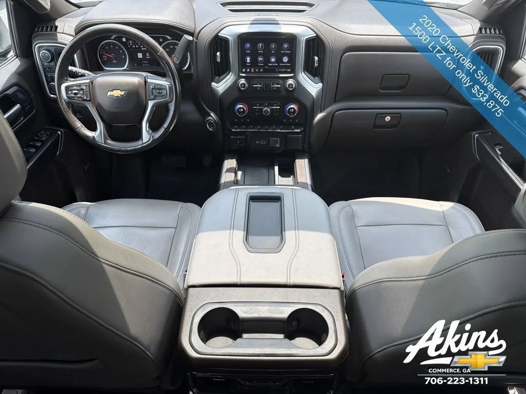 Certified Used 2020 SUMMIT WHITE Chevrolet LTZ image 22