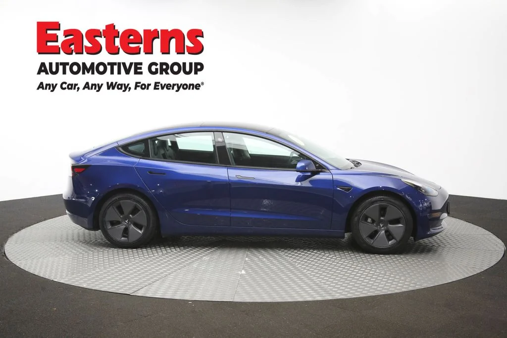 Used 2021 Blue Tesla Standard Range Plus image 40