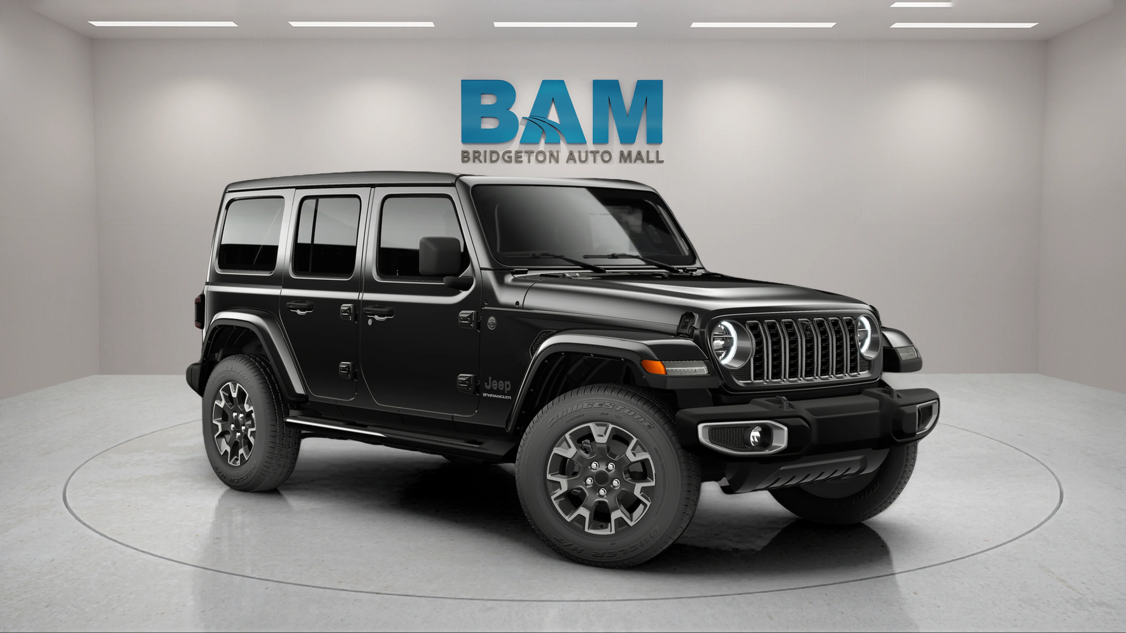 New 2026 Black Clearcoat Jeep Sahara image 1