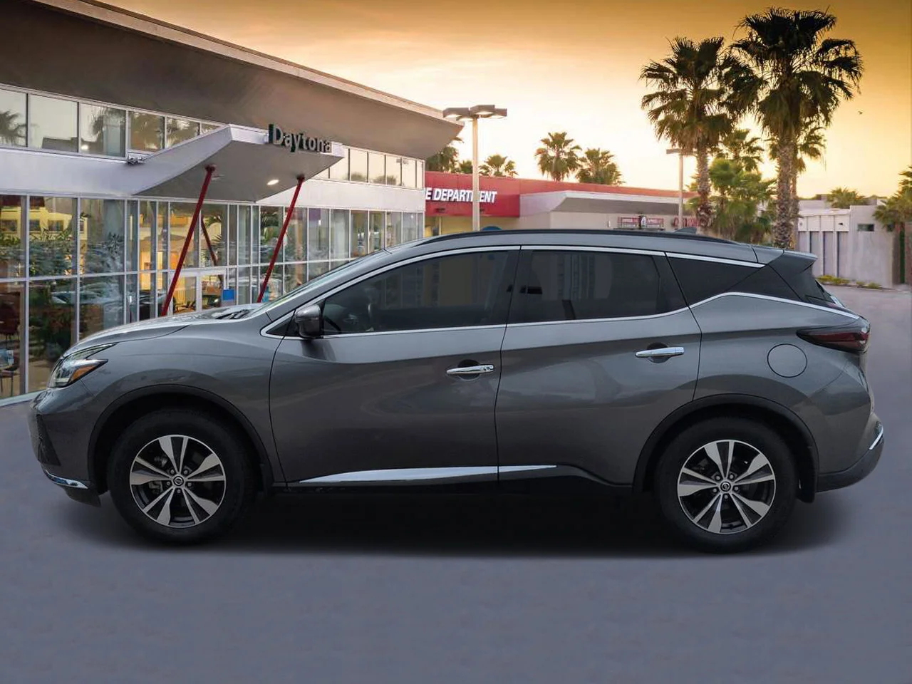 Used 2022 Gun Metallic Nissan SV image 6