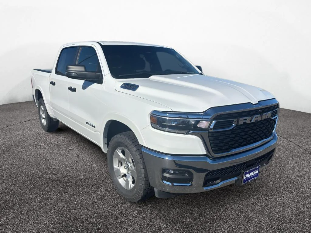 Used 2025 Bright White Clearcoat Ram Big Horn image 4
