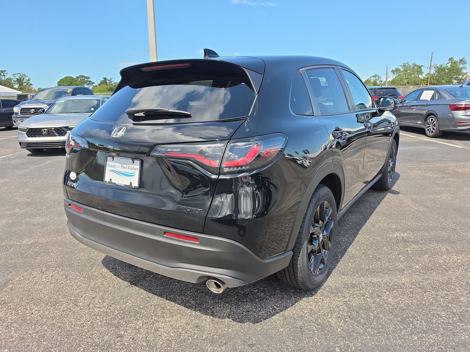 Certified Used 2024 Crystal Black Pearl Honda Sport image 4