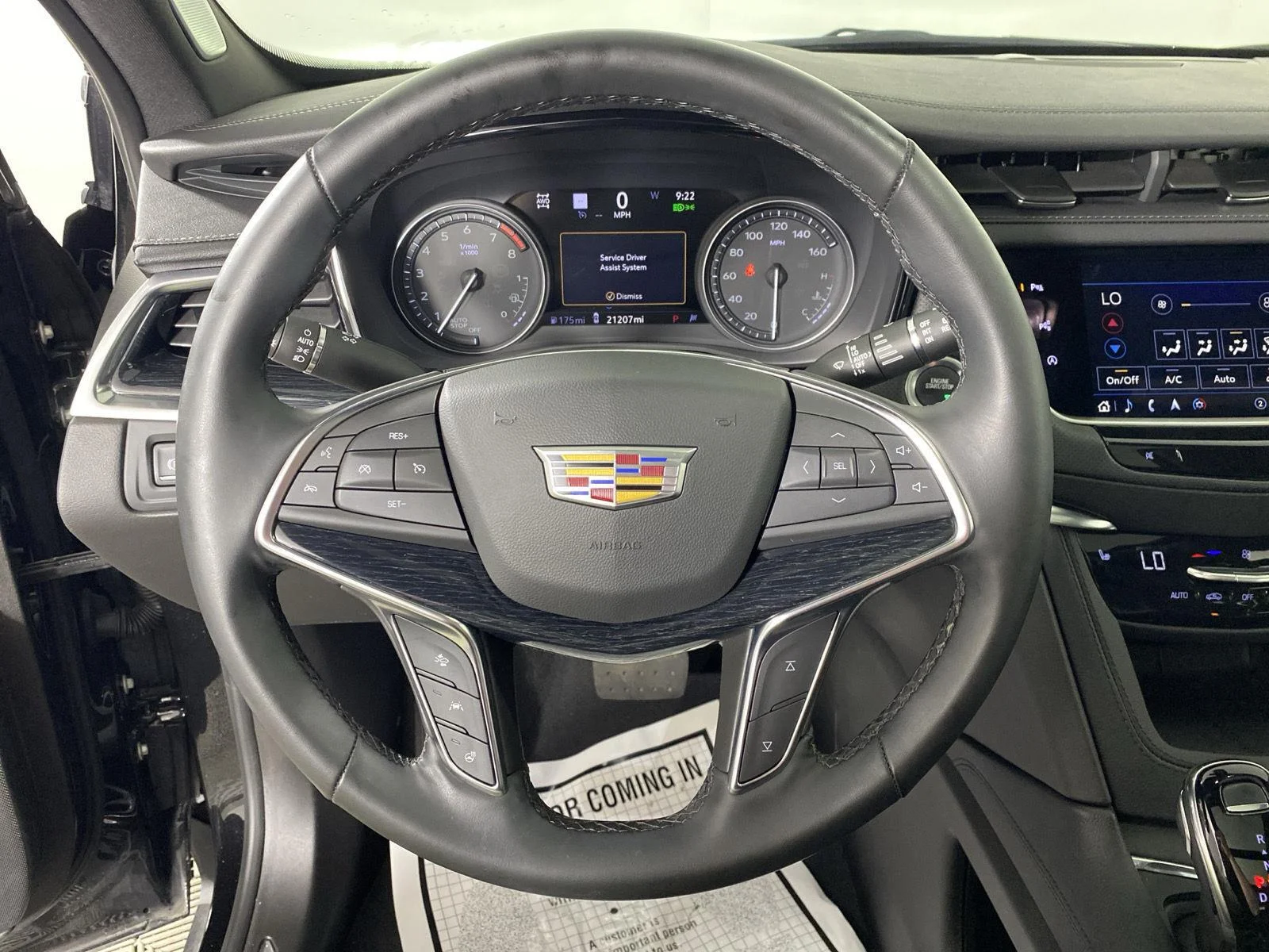 Used 2025 Stellar Black Metallic Cadillac AWD Premium Luxury image 19
