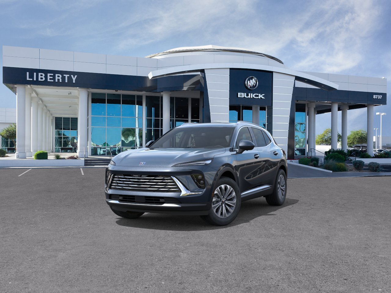 New 2026 Quartz Blue Metallic Buick Preferred image 8