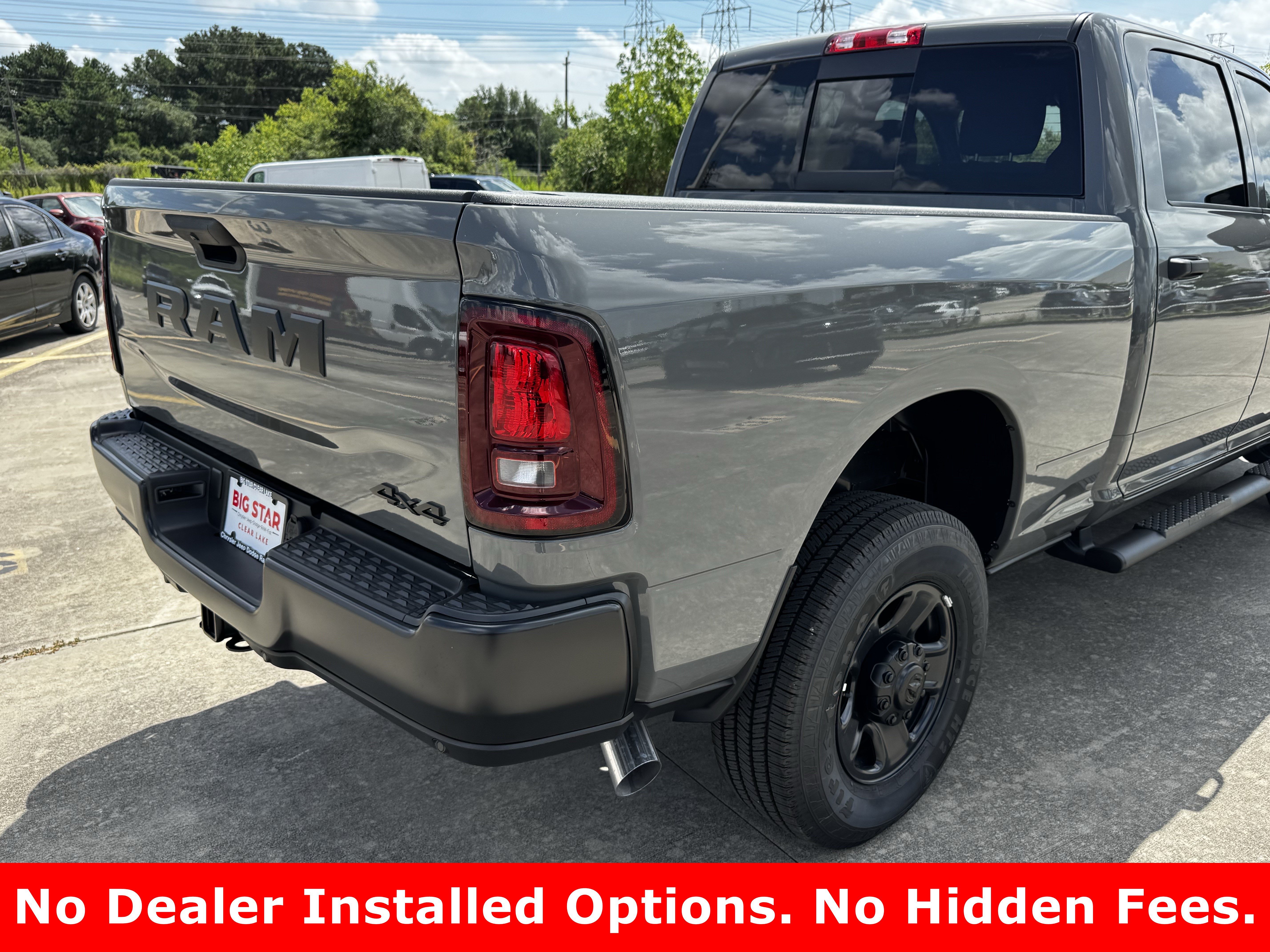 New 2026 Ceramic Gray Clear-Coat Exterior Paint RAM Tradesman image 7