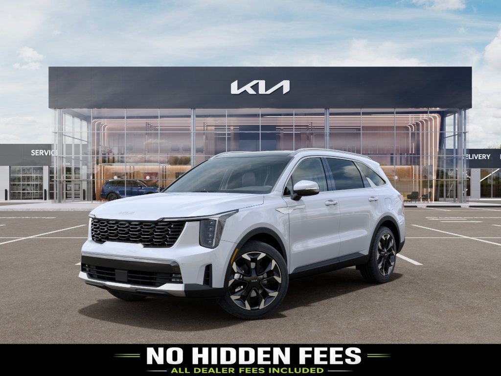 New 2026 Glacial White Pearl Kia EX image 1