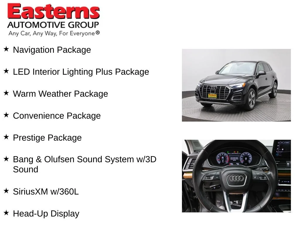 Used 2023 Black Audi 40 Prestige image 11