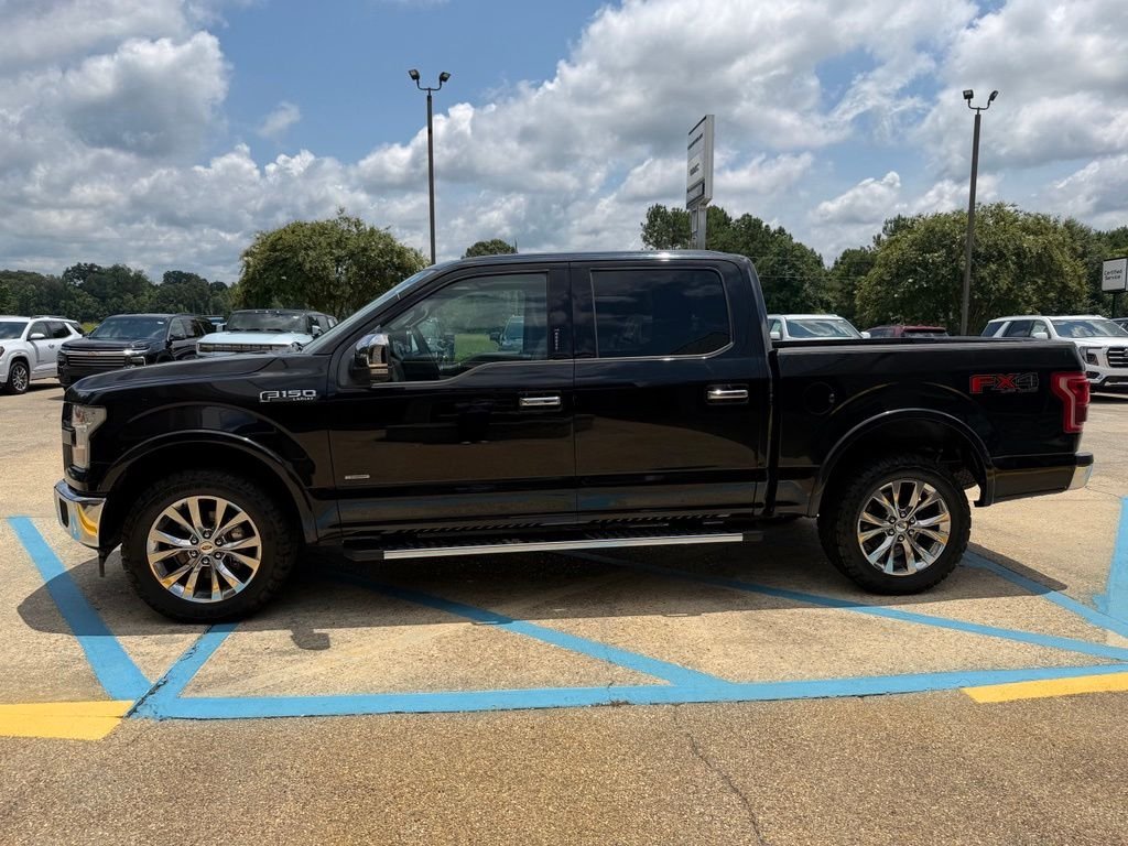 Used 2017 Black Ford Lariat image 4