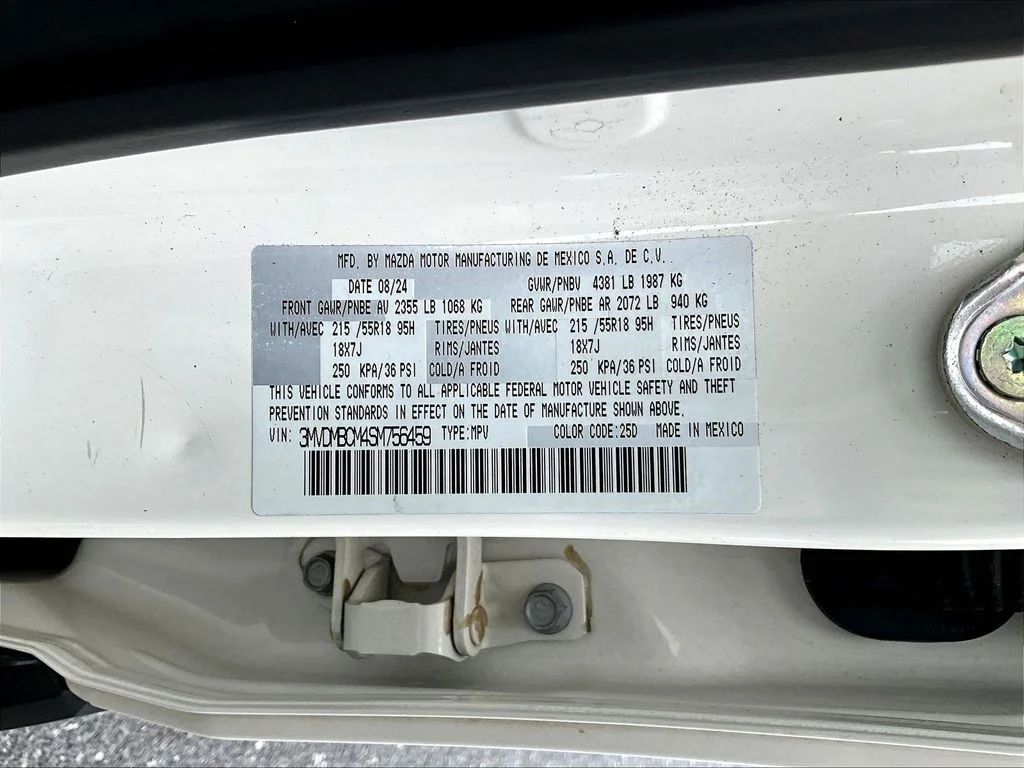 Used 2025 Snowflake White Pearl Mazda 2.5 S Preferred Package image 19