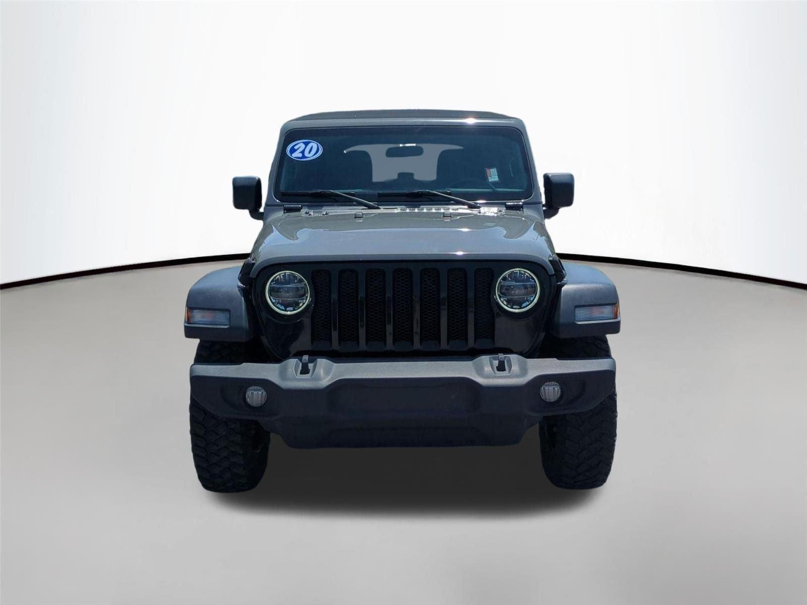 Used 2020 Sting-Gray Clearcoat Jeep Willys image 8