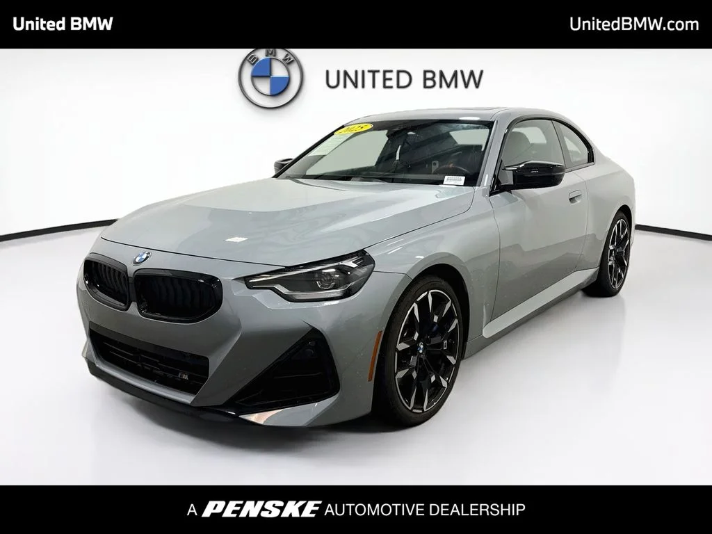 Certified Used 2025 Brooklyn Grey Metallic BMW M240i image 1