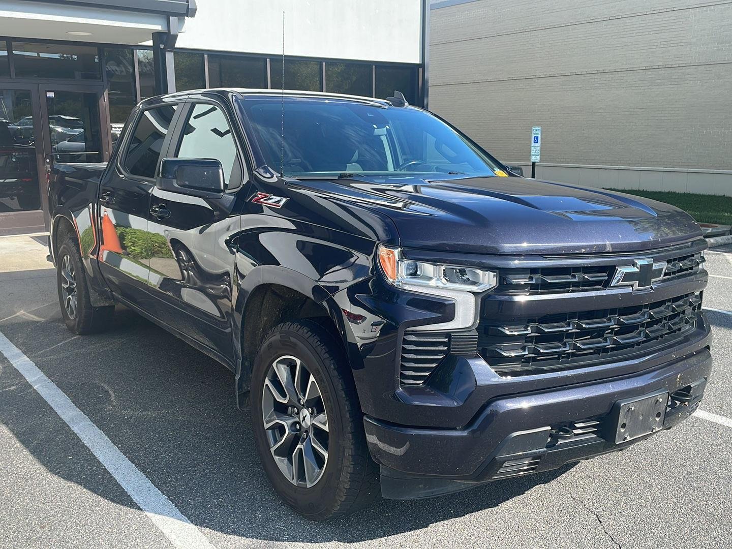 Used 2022 Dark Ash Metallic Chevrolet RST image 1