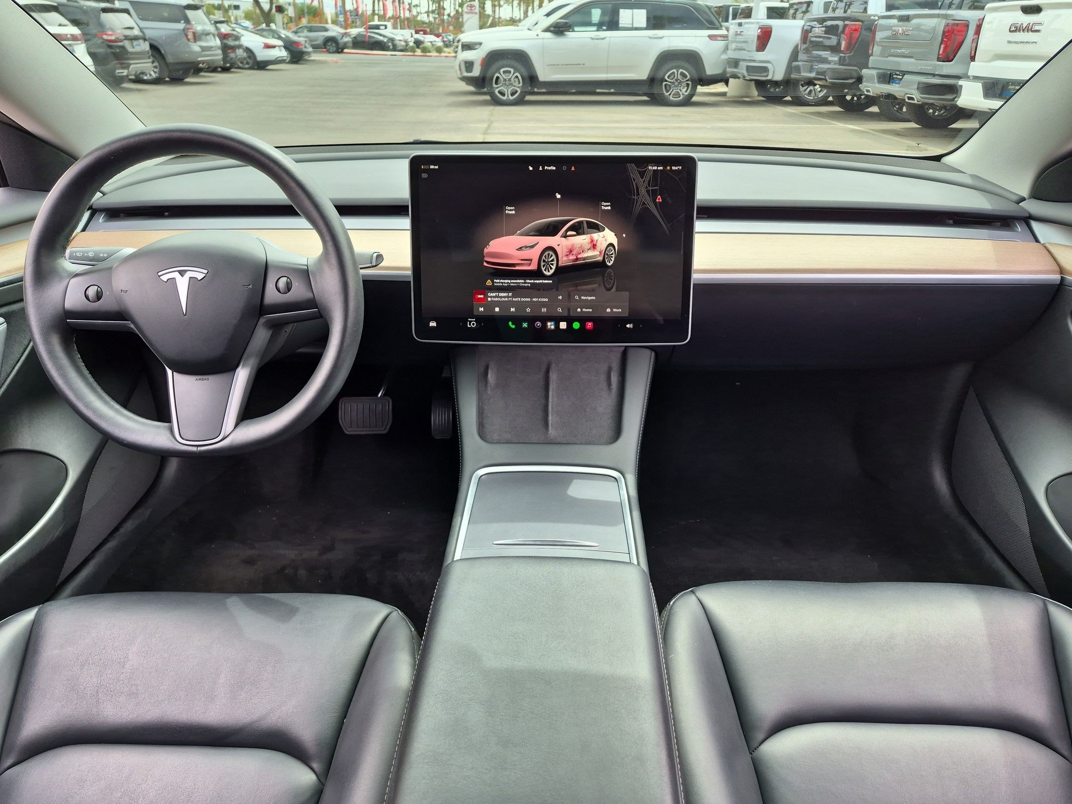 Used 2023 Pearl White Multi-Coat Tesla Base image 26