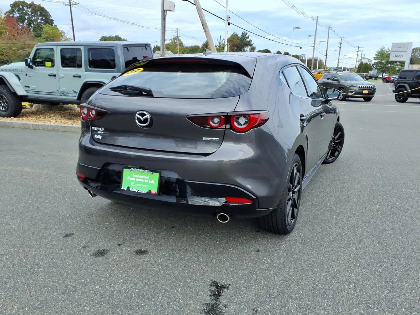 Certified Used 2023 Machine Gray Metallic Mazda 2.5 S Premium image 8