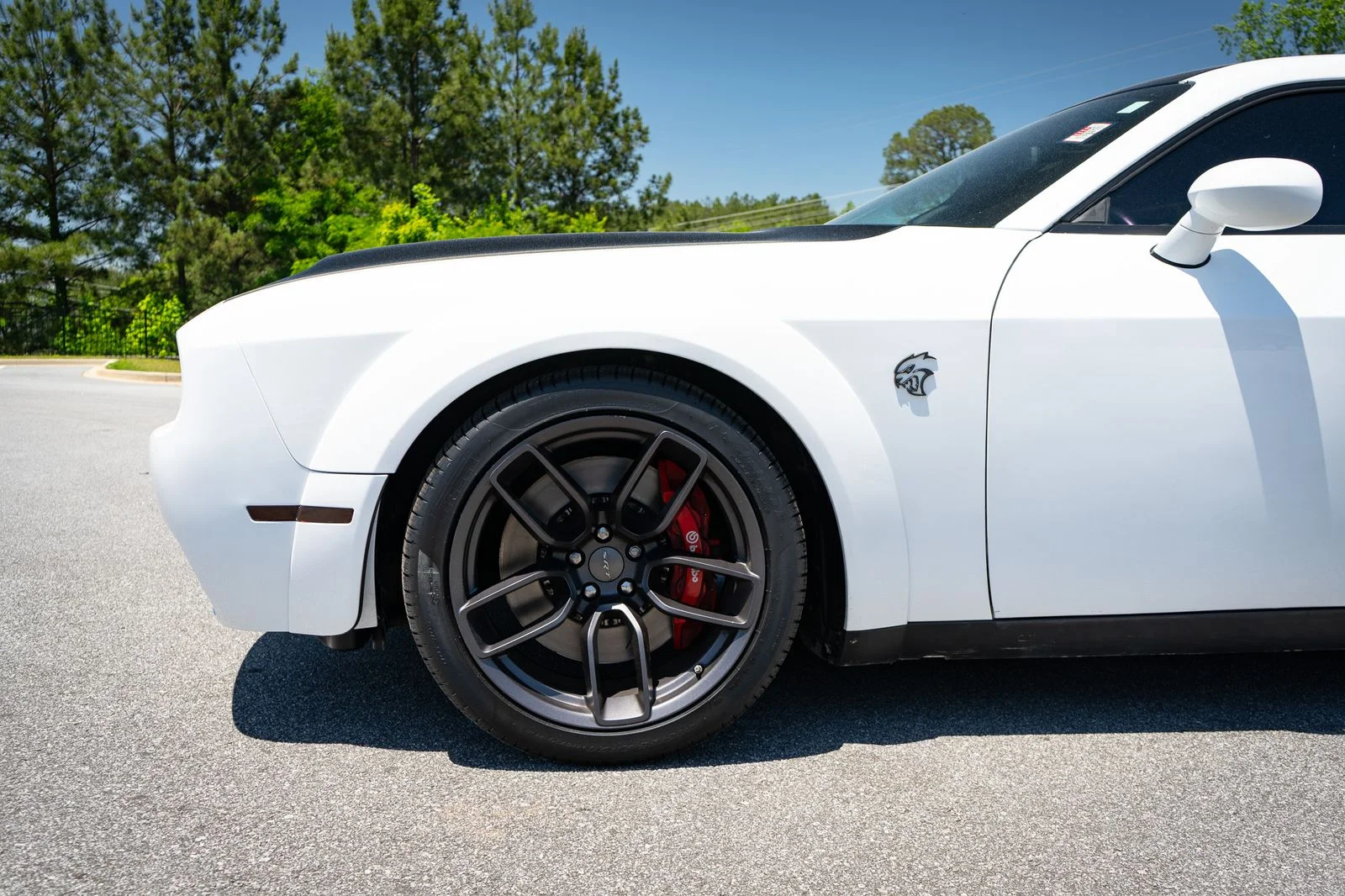 Used 2019 White Dodge SRT Hellcat Widebody image 12