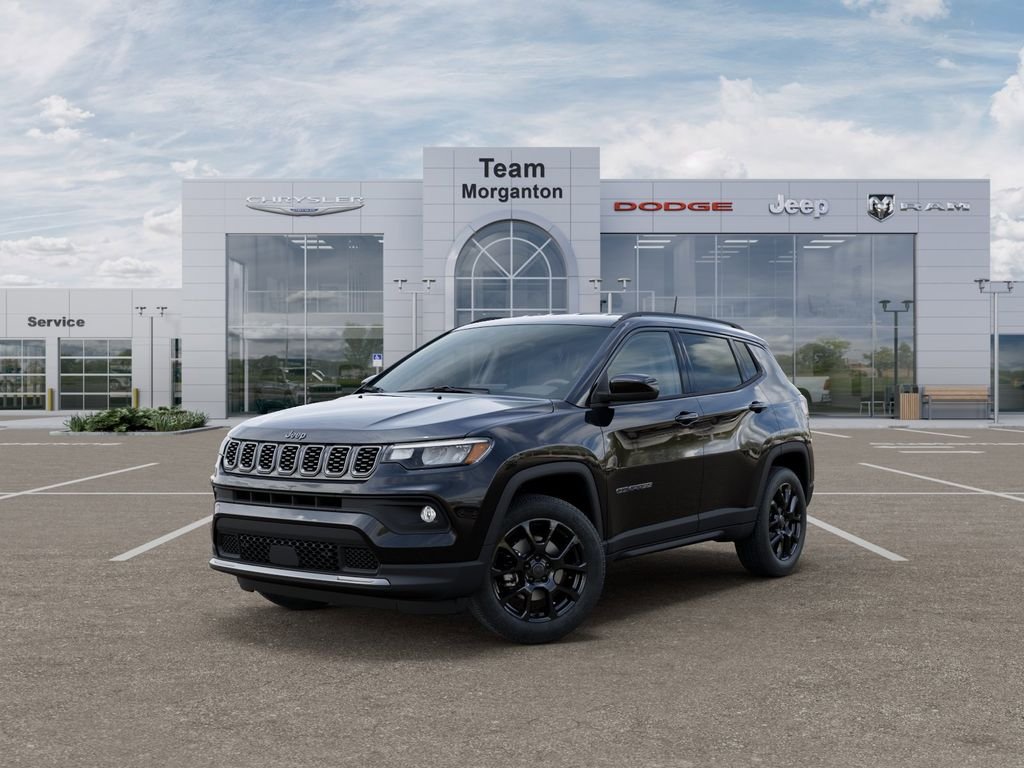 New 2026 Diamond Black Crystal Pearlcoat Jeep Latitude image 2
