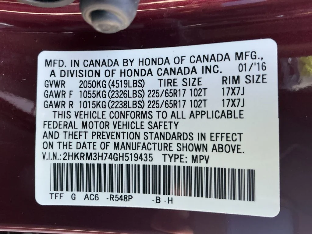 Used 2016 Red Honda EX-L image 30
