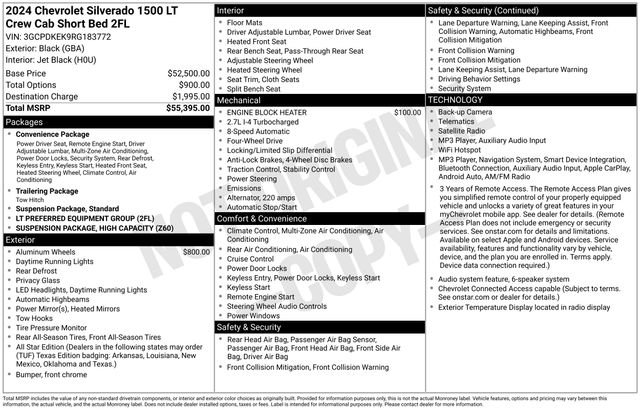 Used 2024 Black Chevrolet LT image 11