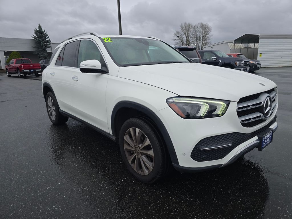 Used 2022 White Mercedes-Benz GLE 350 image 3