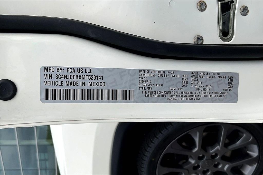 Used 2021 White Clearcoat Jeep 80th Special Edition image 19