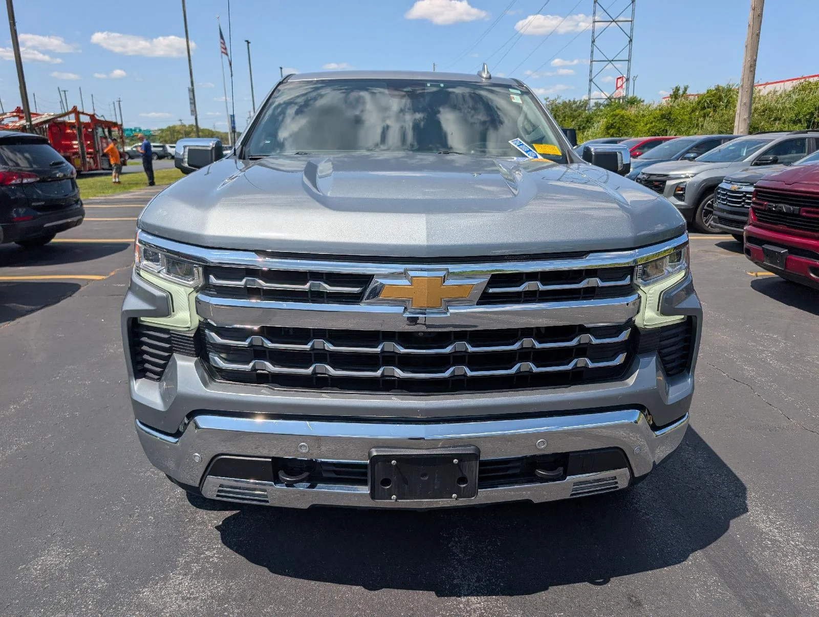 Used 2023 Sterling Gray Metallic Chevrolet LTZ image 2