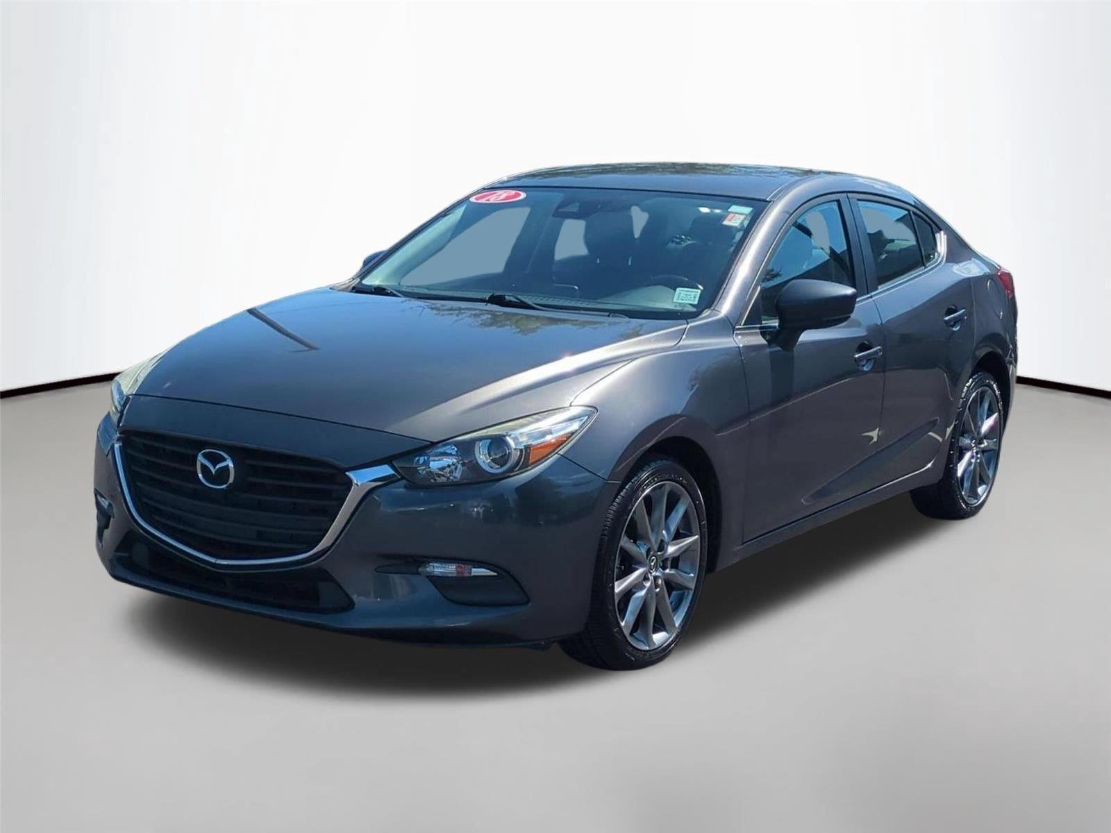 Used 2018 Machine Gray Metallic Mazda Touring image 1