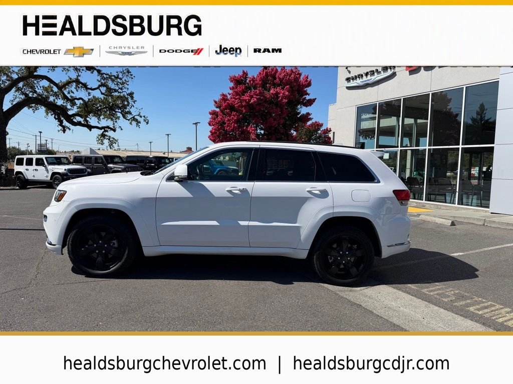 Used 2016 Jeep Grand Cherokee High Altitude with VIN 1C4RJFCGXGC395359 for sale in Healdsburg, CA