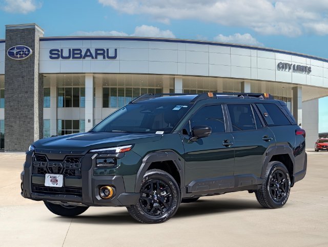 Certified Used 2026 Green Subaru Wilderness image 1