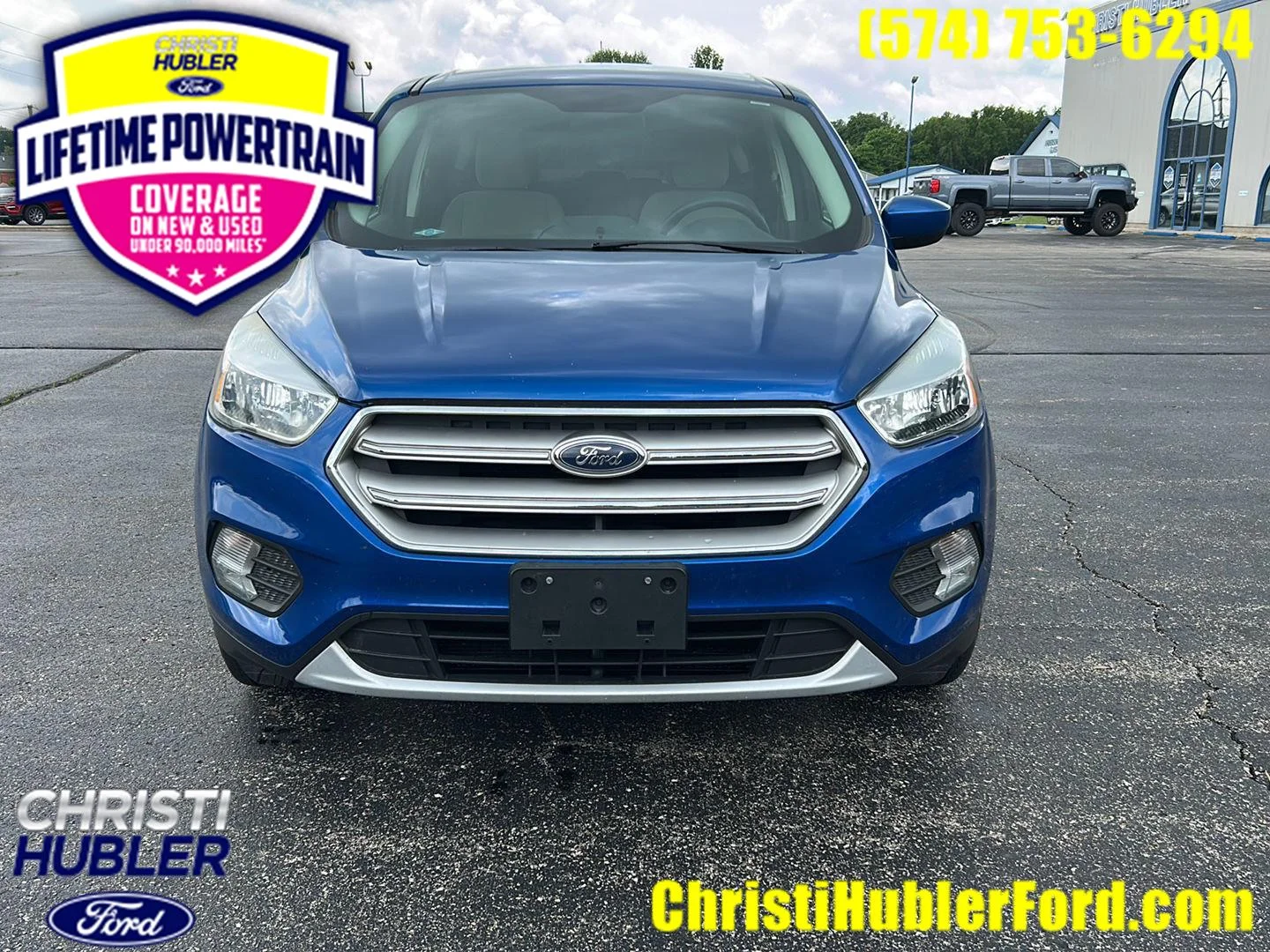 Used 2019 Lightning Blue Ford SE image 1