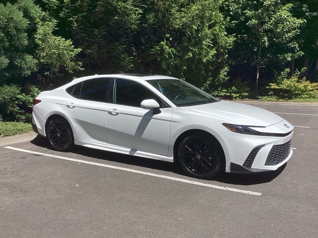 Certified Used 2025 White Toyota SE image 6