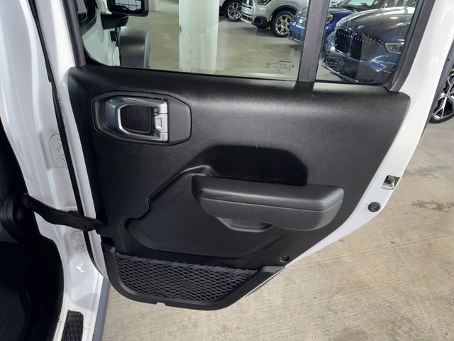Used 2022 Bright White Clearcoat Jeep Unlimited Willys image 11