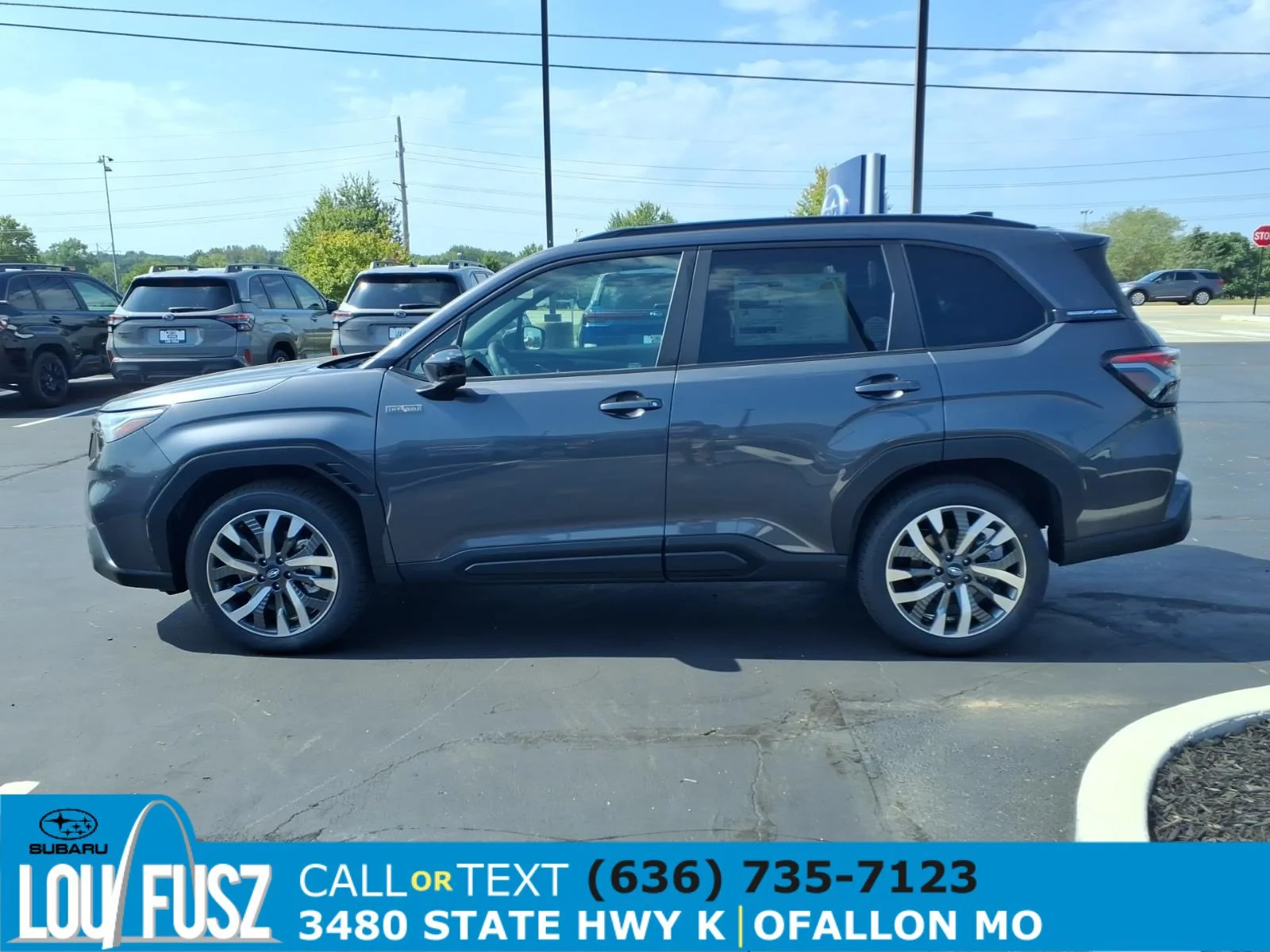 New 2026 MAGNETITE GRAY METALLIC Subaru Touring Hybrid image 3
