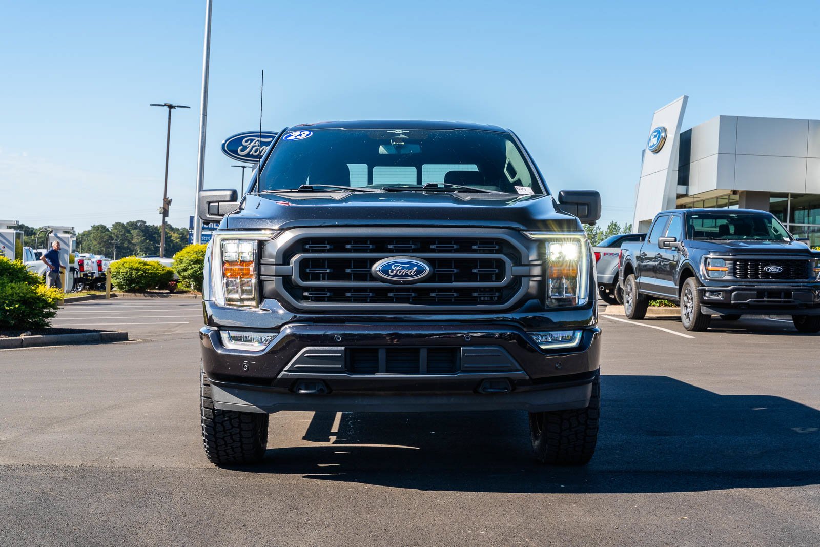 Certified Used 2023 Black Ford XLT image 2