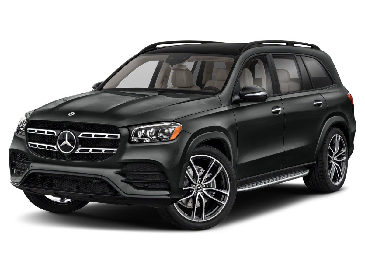 Used 2021 Black Mercedes-Benz GLS 580 image 1