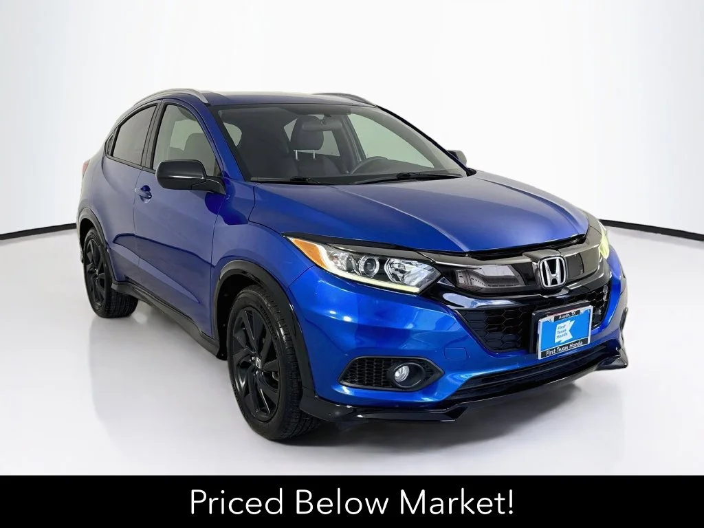 Certified Used 2022 Aegean Blue Metallic Honda Sport image 1
