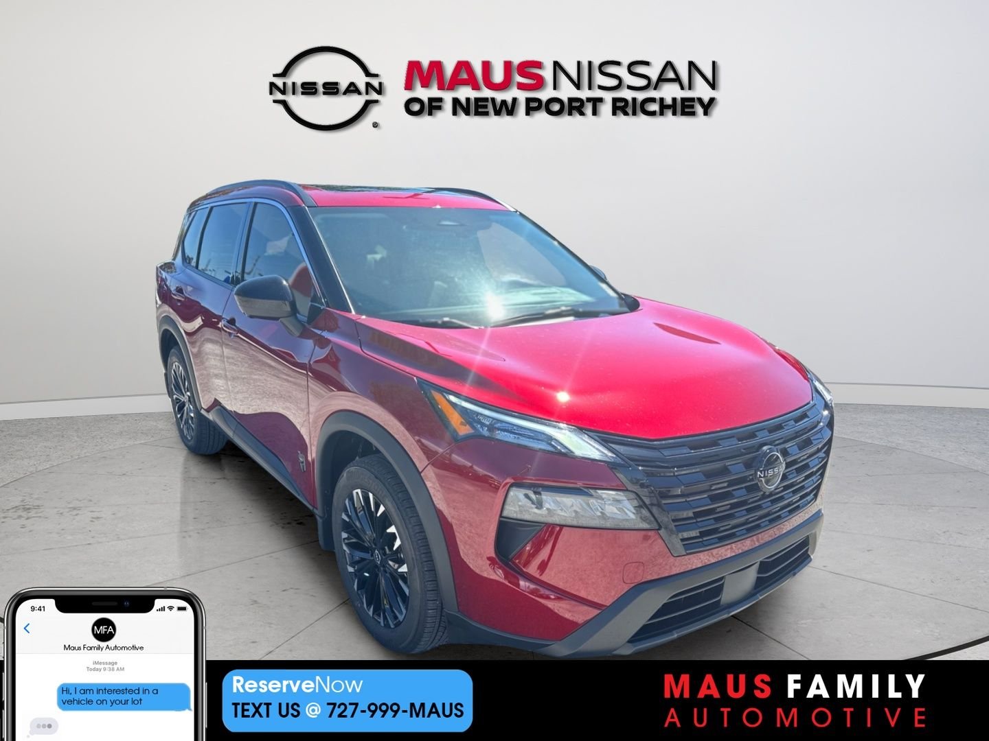 New 2026 Red Nissan Dark Armor image 1