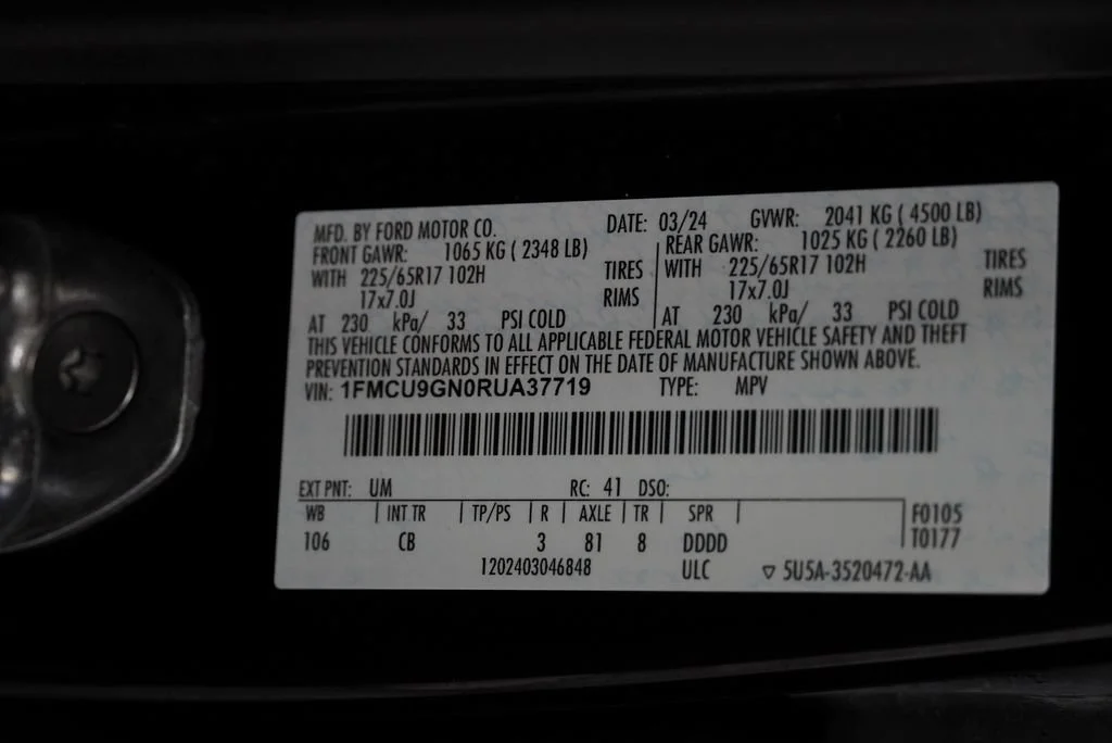 Used 2024 Black Ford Active image 45