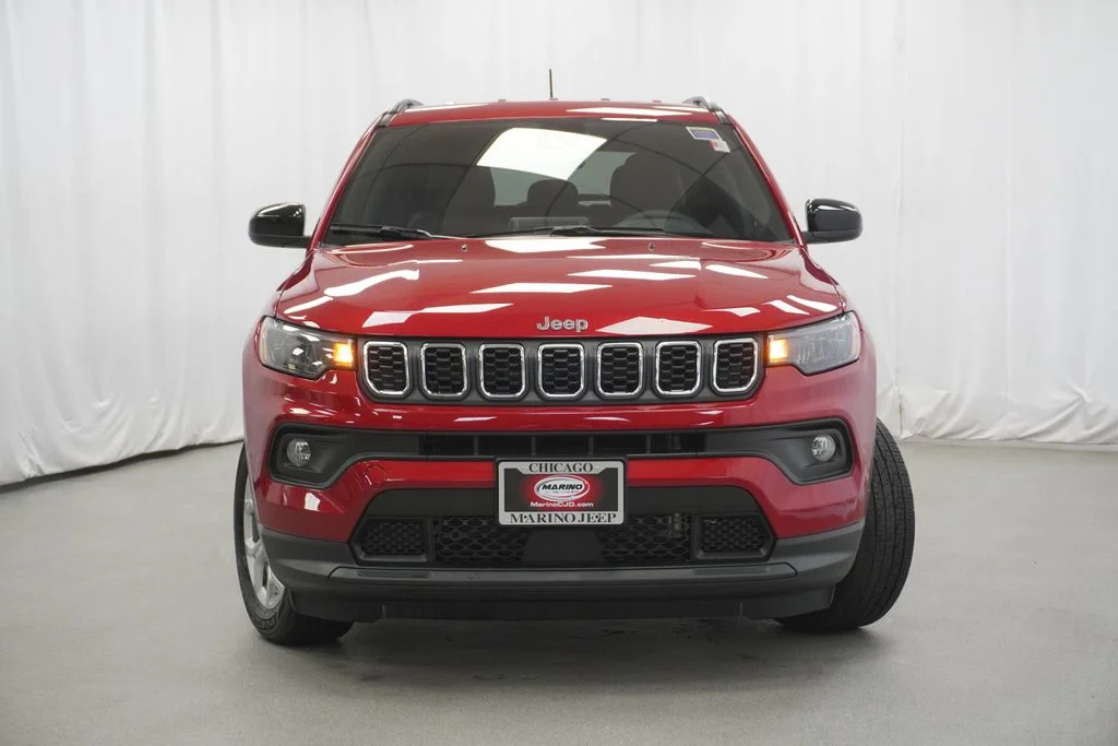 Certified Used 2025 Red Jeep Latitude image 8