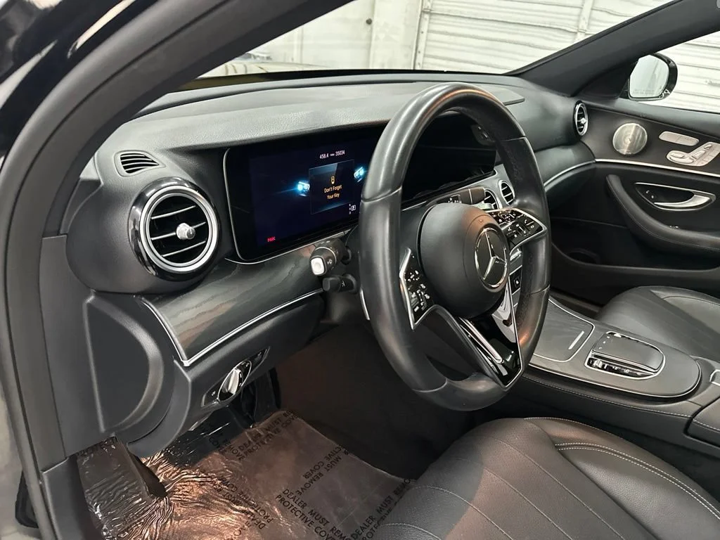 Certified Used 2022 Black Mercedes-Benz E 350 image 14