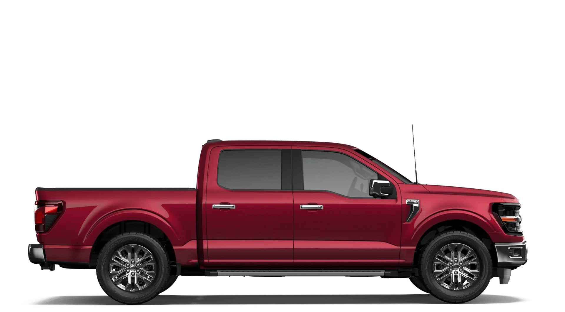 New 2026 Ruby Red Metallic Tinted Clearcoat Ford XLT image 5