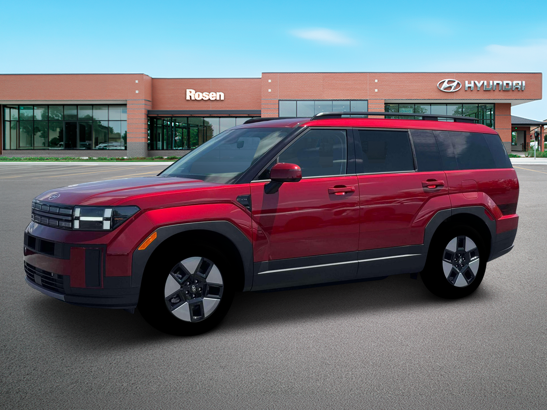 New 2026 Red Hyundai SEL image 2