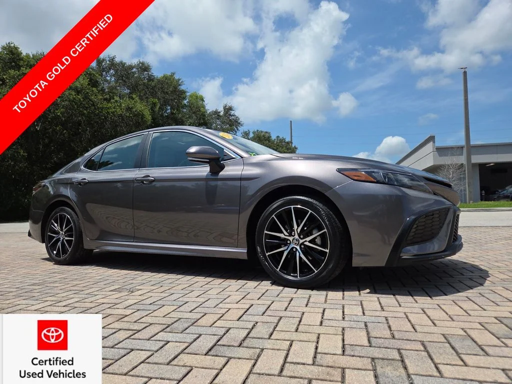 Certified Used 2024 Gray Toyota SE image 1