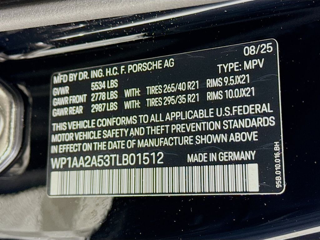 Used 2026 Black Porsche  image 32