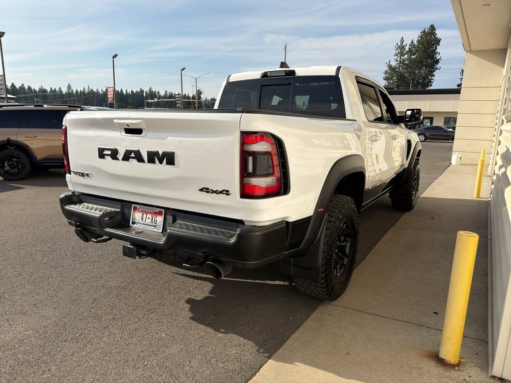 Used 2022 Bright White Clearcoat Ram TRX image 4