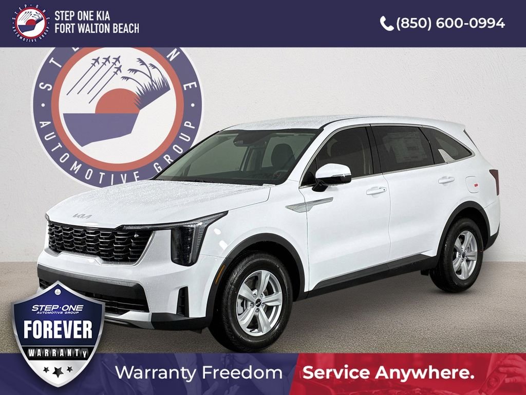 New 2026 Glacial White Pearl Kia LX image 1