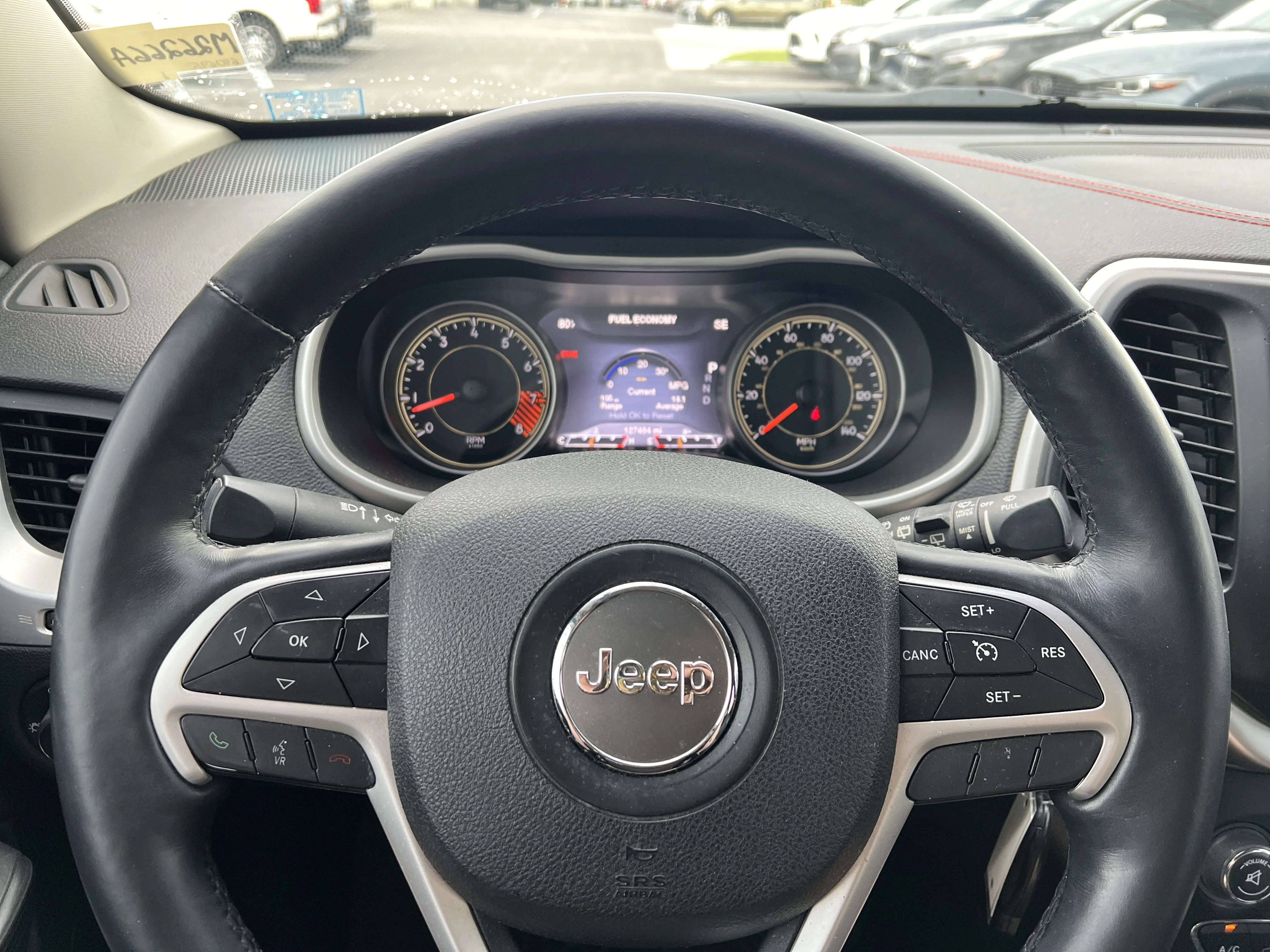 Used 2015 Granite Crystal Metallic Clearcoat Jeep Trailhawk image 10