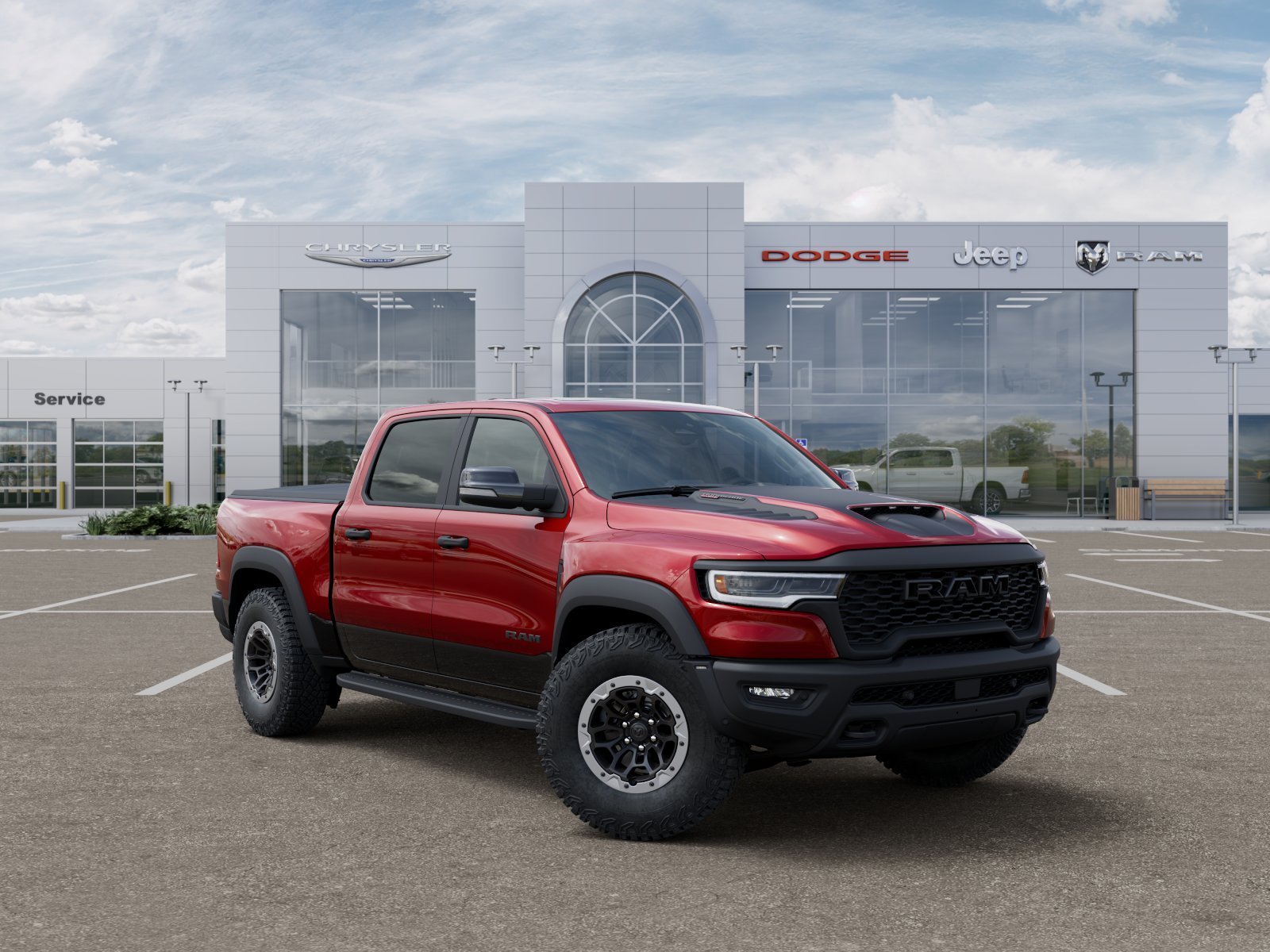 New 2026 Molten Red Pearl-Coat Exterior Paint RAM RHO image 31