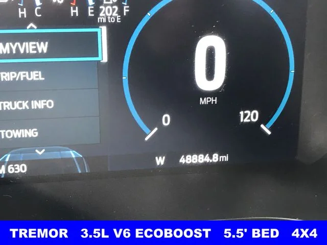 Used 2022 Blue Ford Tremor image 11