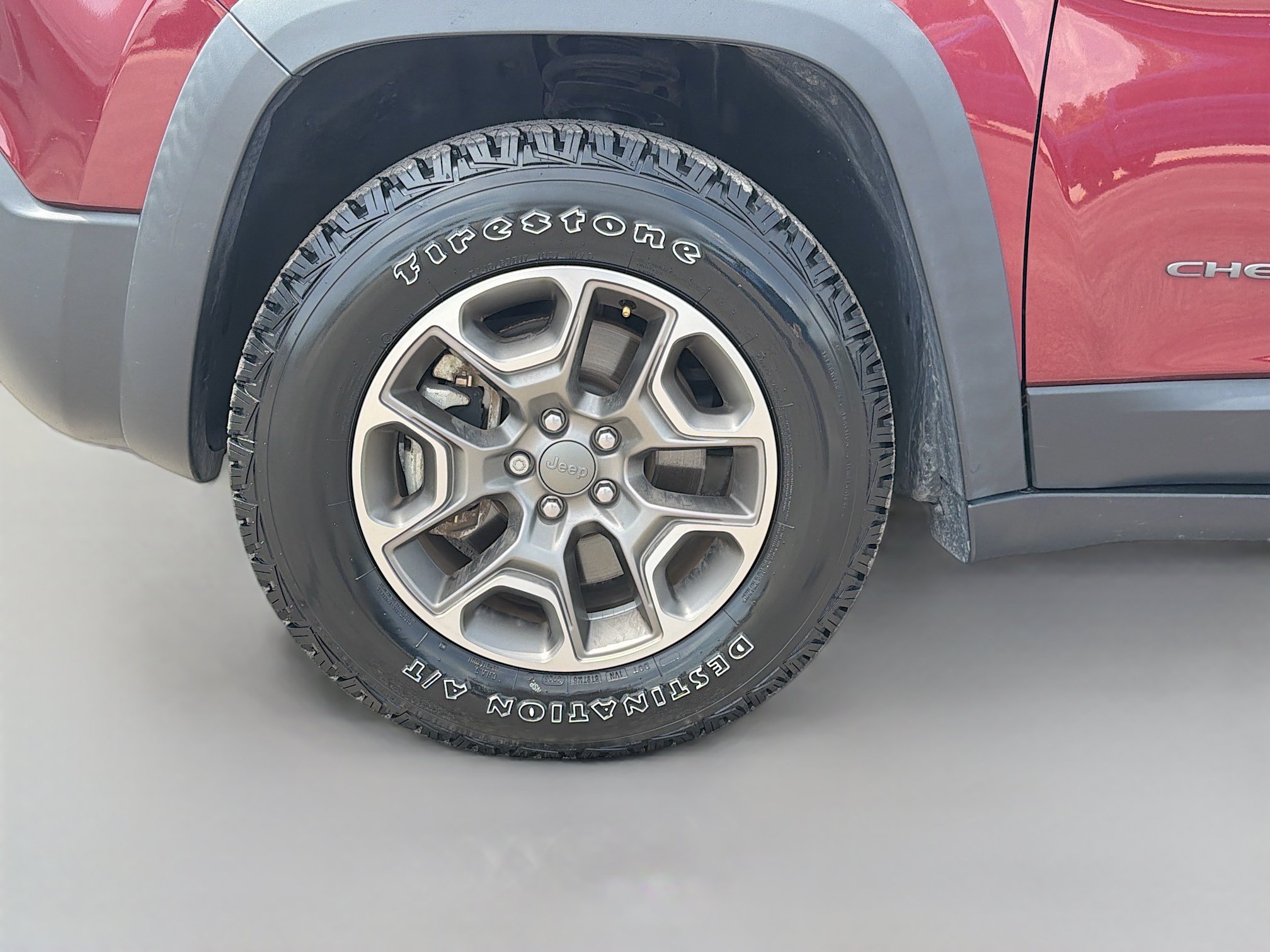 Used 2021 Velvet Red Pearlcoat Jeep Trailhawk image 43
